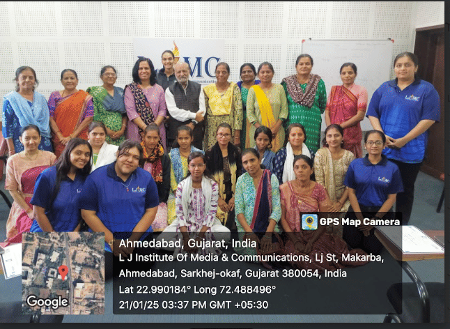 L J Institute of Media and Communications Ahmedabad Training  Workshop  Communication Sewa photo 42